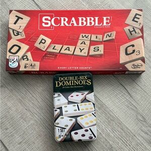 Hasbro Scrabble Board Game - Red and White